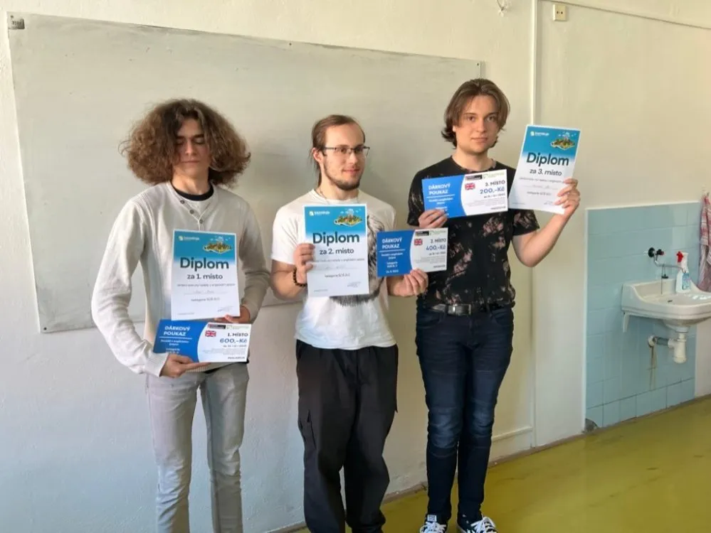 Soutěže v&nbsp;anglickém jazyce – obrovský úspěch žáků školy