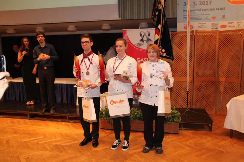 Žáci SOŠ a&nbsp;SOU Polička zářili na Gastro Hradec – Vitana Cup 2017