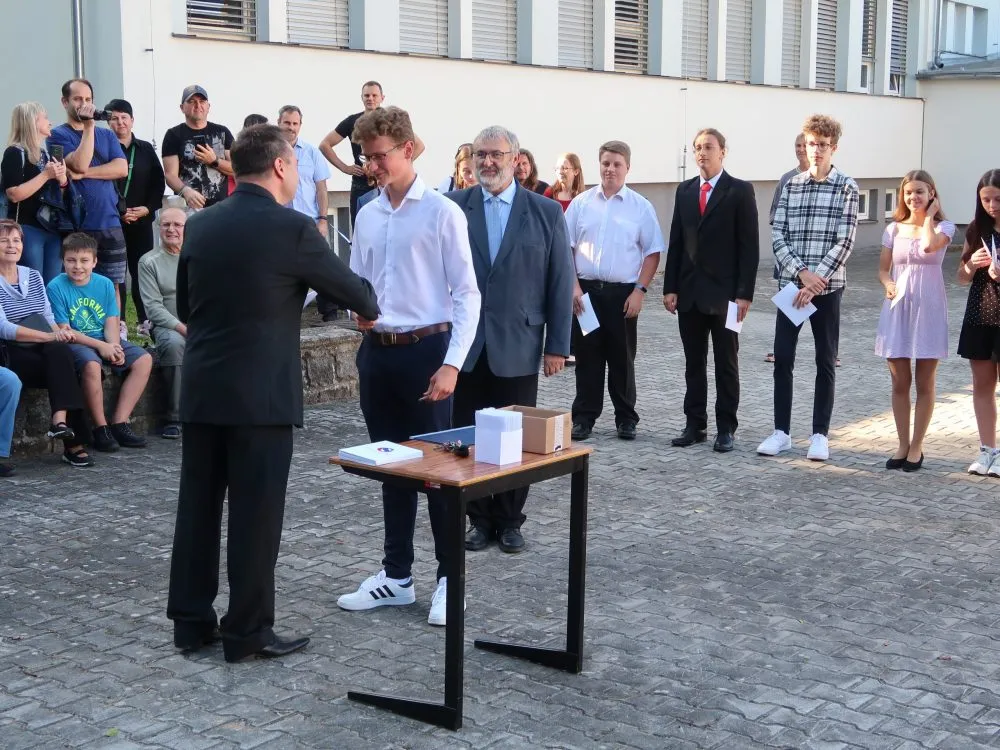 Svitavské gymnázium a&nbsp;obchodní akademie přivítaly nové žáky školy
