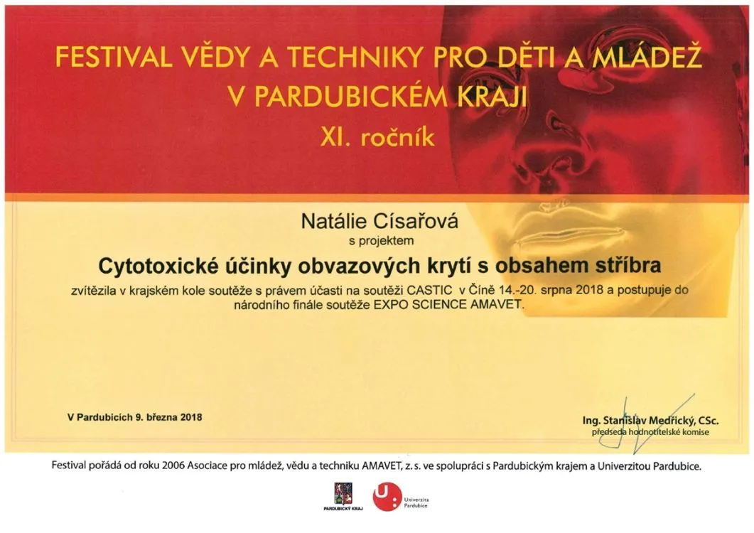 Natálie Císařová z&nbsp;oktávy svitavského gymnázia se stala absolutní vítězkou