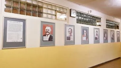 Výstava projektu na svitavském gymnáziu