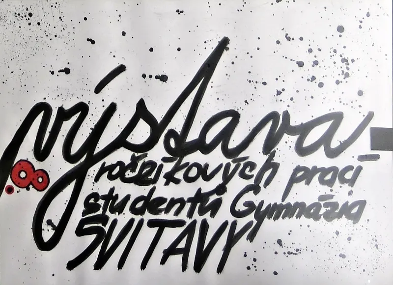 8.&nbsp;výstava výtvarných prací svitavských gymnazistů ve Fabrice