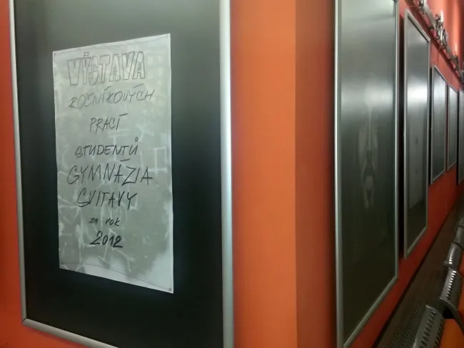 Výstava výtvarných prací svitavských gymnazistů