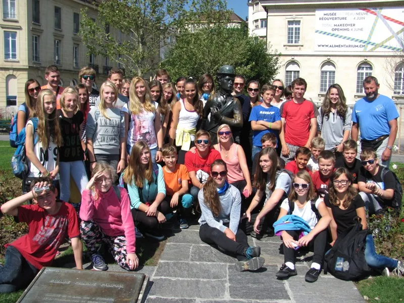 Moravskotřebovští gymnazisté ve Švýcarsku