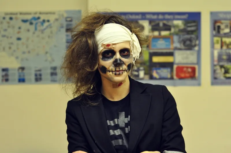 Halloweenská party na Gymnáziu Jevíčko