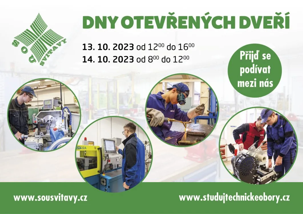 Dny otevřených dveří 13. – 14. 10. 2023