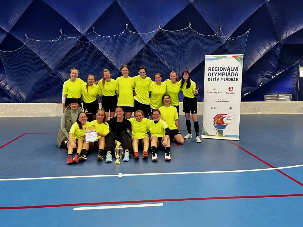 Žákům chemické školy v&nbsp;Pardubicích se daří i&nbsp;na sportovním poli