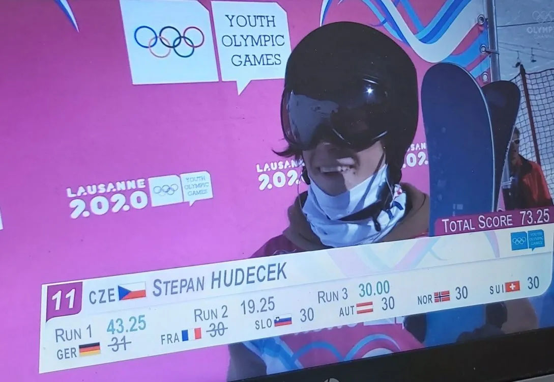 Freestylový lyžař Štěpán Hudeček jedenáctý na Olympijských hrách mládeže 2020