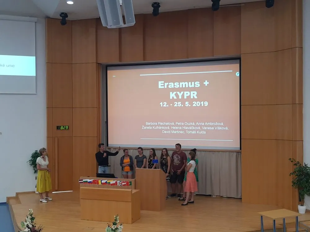 Prezentace ze stáží Erasmus+ realizovaných na Střední průmyslové škole chemické Pardubice