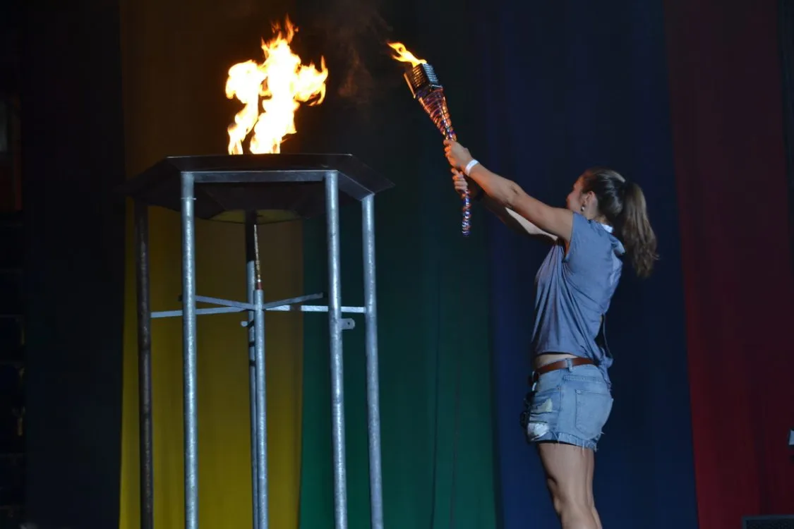 V&nbsp;Liberci vzplál olympijský oheň, o&nbsp;medaile bojuje i&nbsp;Pardubický kraj