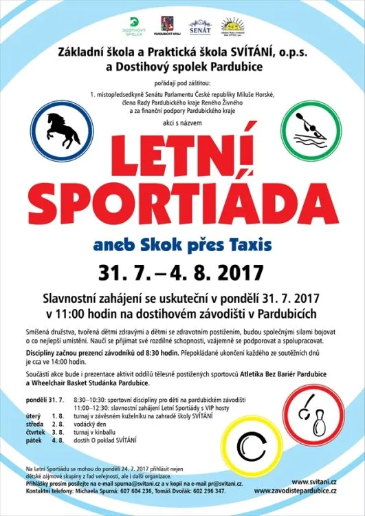 Letní sportiáda propojuje dva světy