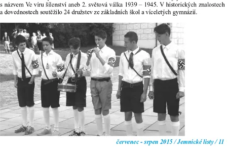 Nejsympatičtější školní tým Vysočiny – Hitlerjugend