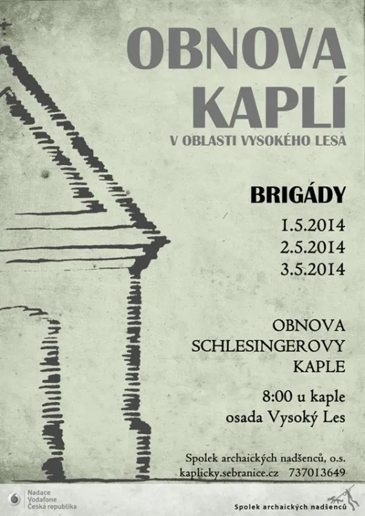 Brigády na obnově Schlesingerovy kaple