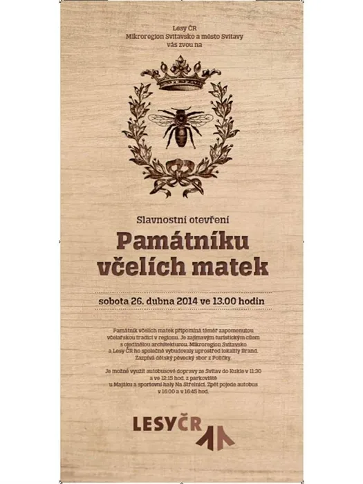 U&nbsp;obce Kukle na Svitavsku bude zítra otevřen Památník včelích matek