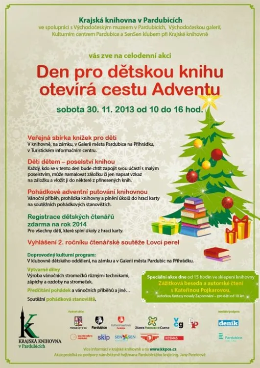 Den pro dětskou knihu otevírá cestu Adventu