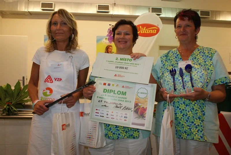 Stříbro ze soutěže O&nbsp;nejlepší školní oběd putuje do Svitav