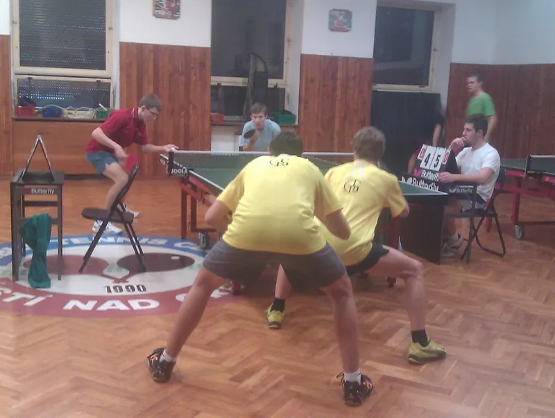 Krajské finále soutěže středních škol ve stolním tenisu