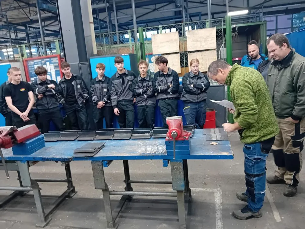 Závěrečné zkoušky svářečů na SOŠ a&nbsp;SOU technickém, Třemošnice