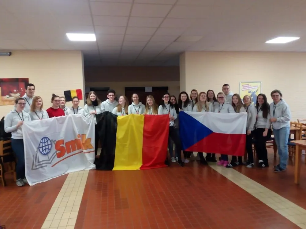 Na SZŠ Pardubice proběhla česko-belgická výměna studentů.