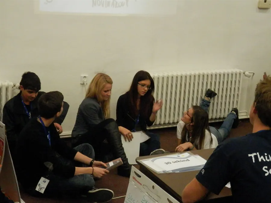 Studenti OA Chrudim v&nbsp;mezinárodním projektovém dni Think Big School