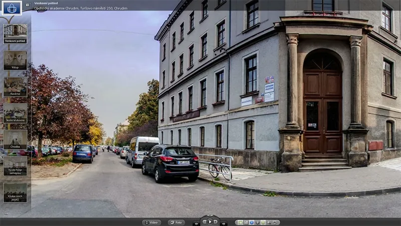 Virtuální prohlídka OA Chrudim