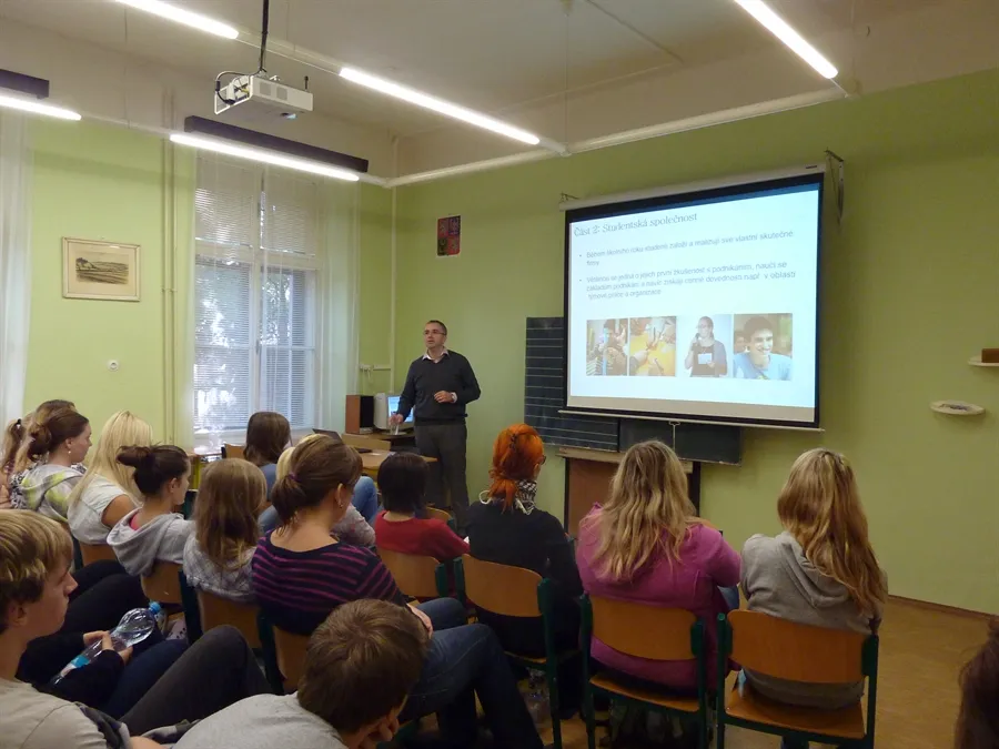 Přednáška Skills for the future na OA Chrudim