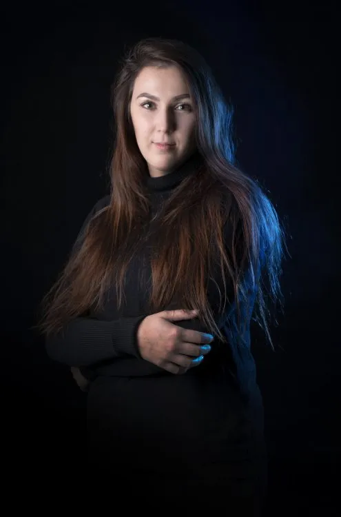 Z&nbsp;lavice za katedru: Michaela Bergová