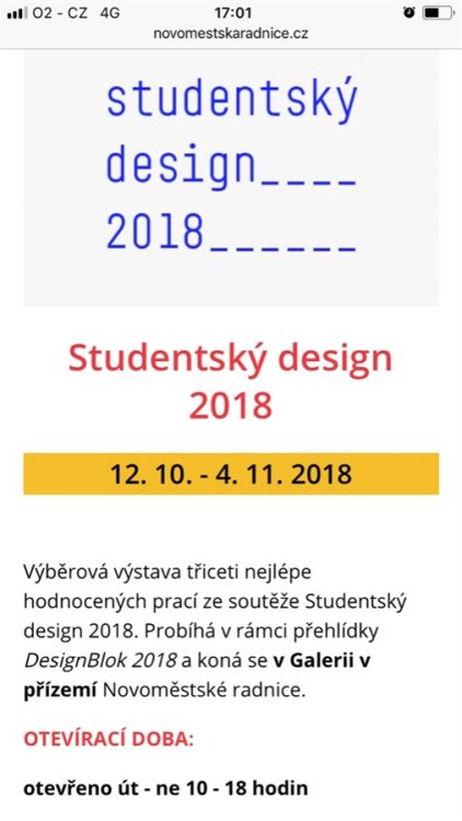 To nejlepší ze Studentského designu nyní k&nbsp;vidění… nechybí ani ústecká umprumka!