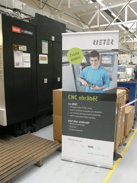 Den kariéry firmy Rieter podpořil technické obory