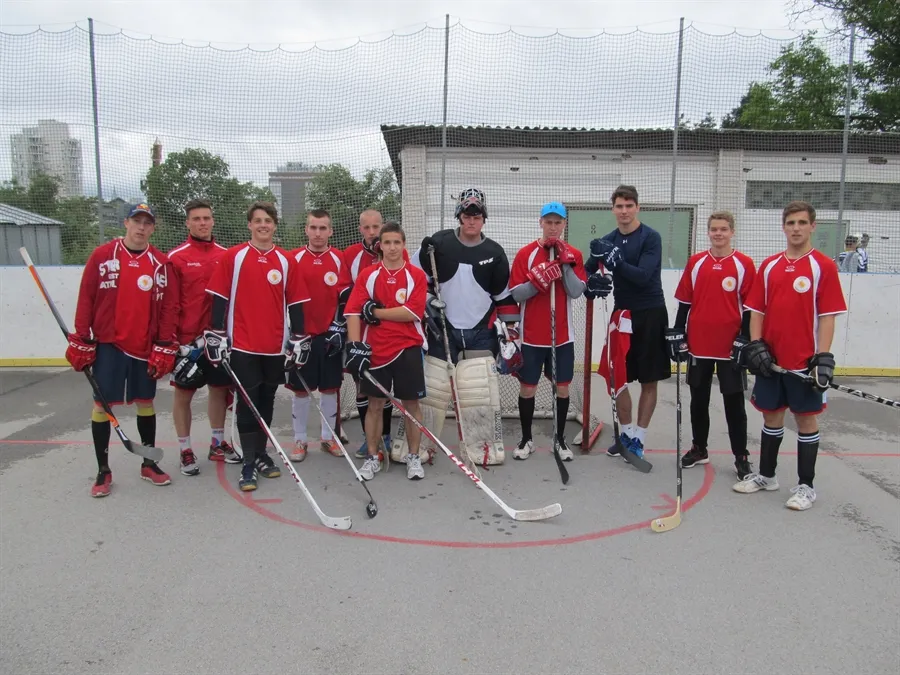 Hokejbal proti drogám 2014