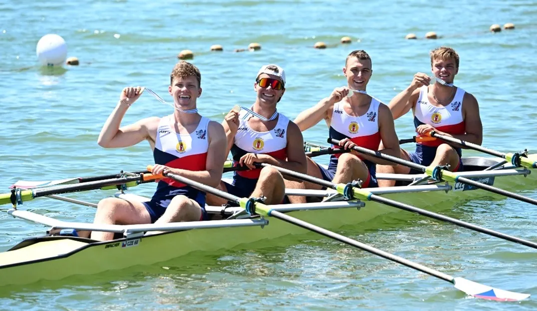 Skvělé vystoupení veslařů Sportovního gymnázia Pardubice na mistrovství světa.