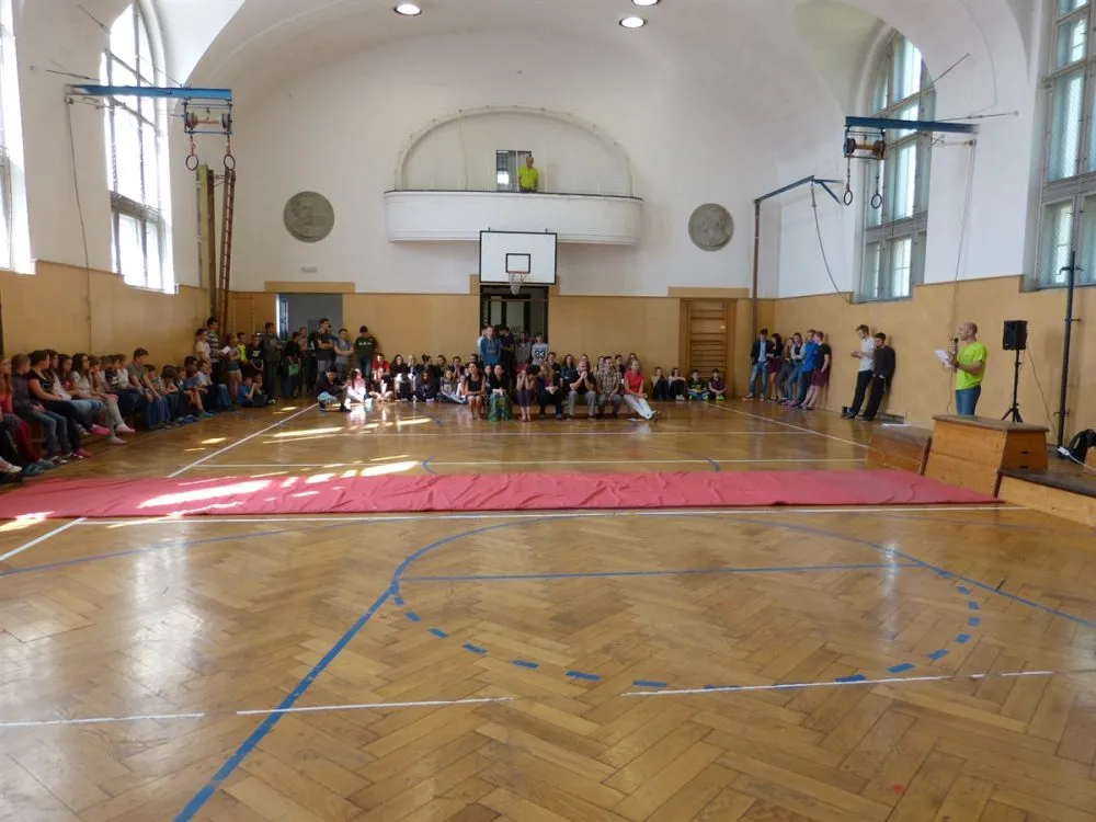 Na ústeckém gymnáziu při sportování zjistili, že „Každej se počítá!“ již podruhé