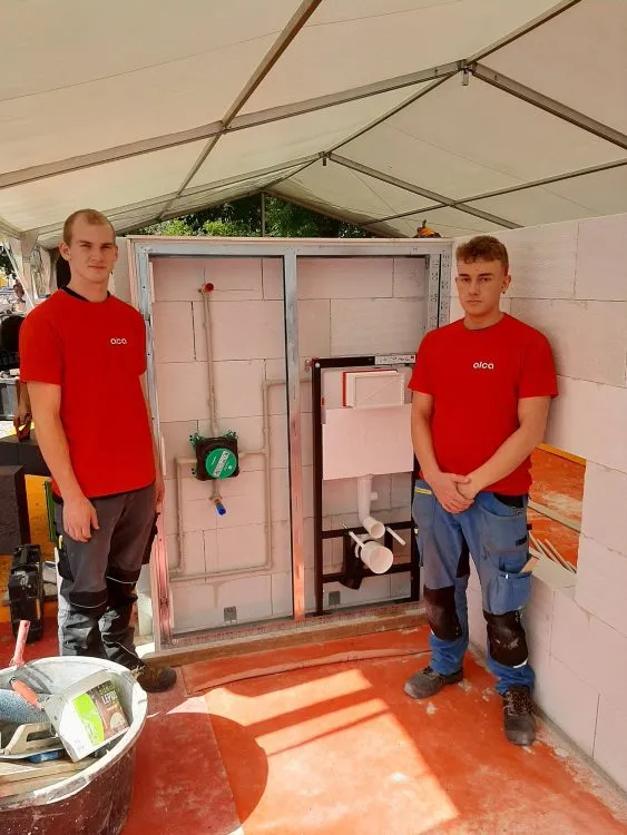 Žamberečtí instalatéři a&nbsp;truhláři na soutěži ŘEMESLO SKILL 2024
