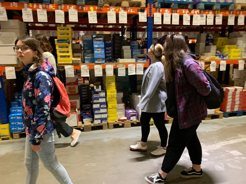 Studentky oboru Obchodník SŠGT Žamberk navštívily moderní velkoobchod