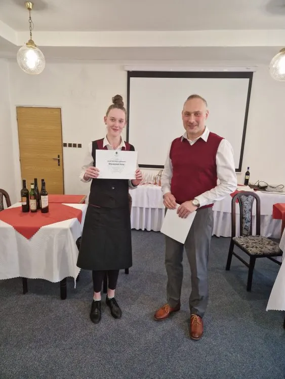 Kurz Someliér junior na Střední škole gastronomické a&nbsp;technické v&nbsp;Žamberku
