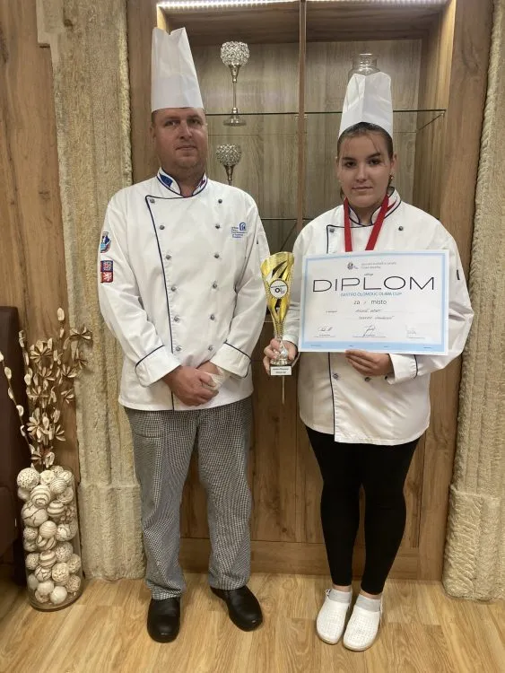 Úspěch žákyně SŠGT Žamberk na soutěži Olima cup Olomouc 2023