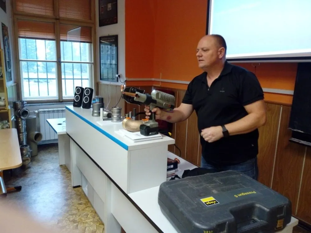 Odborná přednáška firmy Viega na SŠ gastronomické a&nbsp;technické Žamberk