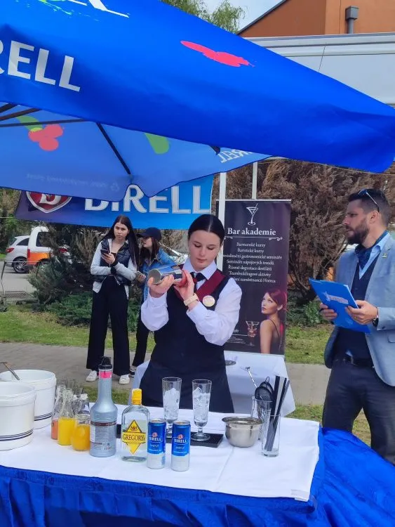 Žáci SŠ gastronomické a&nbsp;technické Žamberk na soutěži BIRELL CUP 2023