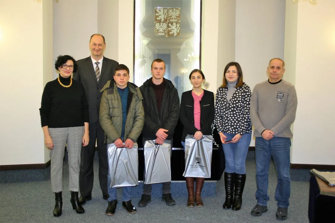 Návštěva studentů z&nbsp;Gruzie ve Střední škole obchodu, řemesel a&nbsp;služeb Žamberk