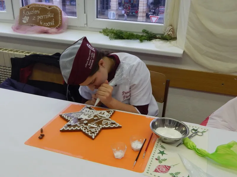 Střední škola obchodu, řemesel a&nbsp;služeb Žamberk slaví 1.&nbsp;místo ve zdobení perníku