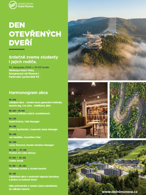 Den otevřených dveří v&nbsp;Resortu Dolní Morava