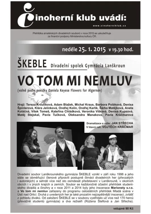 Lanškrounská Škeble v&nbsp;Činoherním klubu