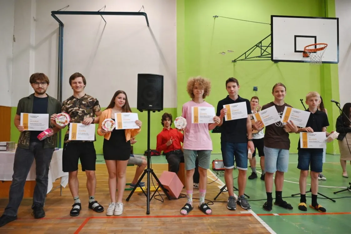 Slavnostní zakončení školního roku na Gymnáziu Žamberk