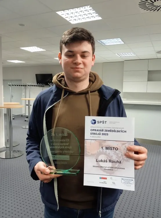 VÍTĚZE SOUTĚŽE ODBORNÝCH DOVEDNOSTÍ HLEDEJTE V&nbsp;SOUZ CHVALETICE