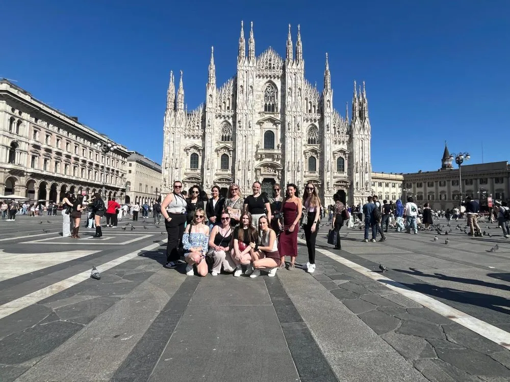 Odborná stáž studentek VOŠ v&nbsp;Miláně v&nbsp;rámci programu Erasmus+