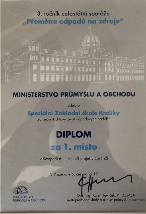 Velký úspěch Speciální základní školy Králíky