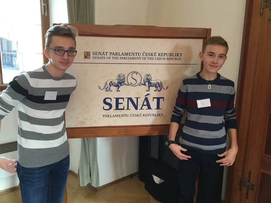 Žákovský parlament ZŠ Svitavy, Felberova 2 v&nbsp;Senátu