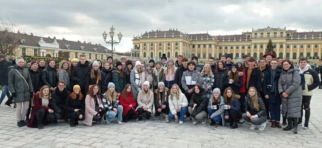 Studenti svitavského gymnázia a&nbsp;obchodní akademie ve Vídni