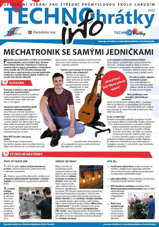 TECHNOhrátky info č. 4/2022 – Střední průmyslová škola Chrudim