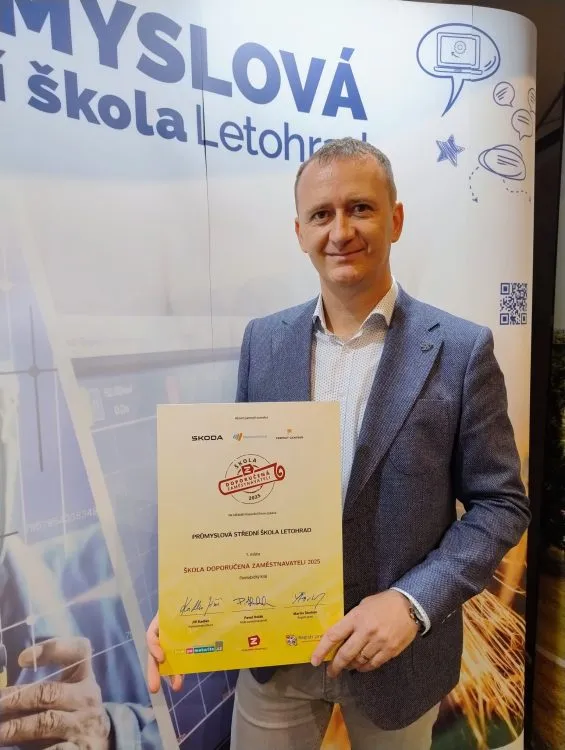 Téma TECHNOhrátek: Potřetí na vrcholu. Ocenění zaměstnavatelů je pro nás závazkem, říká ředitel PSŠ Letohrad Jiří Štěpánek
